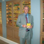 Dr. Scott D. Gillogly displayed his ultimate Matchbox collection in built-in showcases.