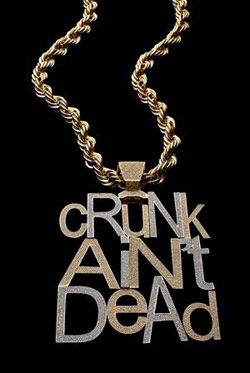 Lil’ Jon’s diamond, fancy yellow diamond and gold Crunk Ain't Dead pendant and necklace; estimate: $200,000-250,000. Image courtesy Phillips de Pury & Company.