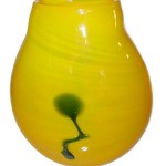 Blenko Vase designed by Matt Carter. Catherine Saunders-Watson Collection.