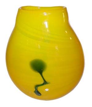 Blenko Vase designed by Matt Carter. Catherine Saunders-Watson Collection. 