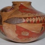 Mata Ortiz pottery. Image courtesy R.G. Munn Auctions and LiveAuctioneers.com Archive.