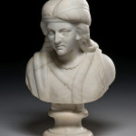 Minnehaha, a central character in Longfellow's epic poem The Song of Hiawatha, is the subject of this marble bust by American sculptor Edmonia Lewis. Estimate: $20,000-$30,000. Image courtesy Cowan's Auctions. 