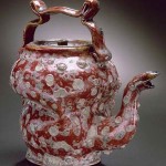 George Ohr teapot, Gift of Robert A. Ellison Jr. to the Metropolitan Museum of Art. Image courtesy Metropolitan Museum of Art.