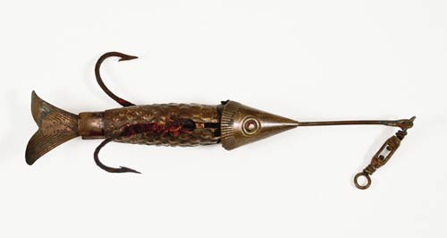 Chatauqua weedless trolling hook. Sold in Lang’s Fall 2008 auction.