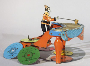 Pittsburgh-based Wolverine produced this classic American musical toy, the Zilophone. Vintage toys are the inspiration for a summer art exhibition in Pittsburgh. Image courtesy LiveAuctioneers.com Archive.