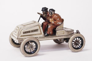 The first of a fleet of Gordon Bennet racers to be offered from the Kaufman collection sold for $25,300. Image courtesy Bertoia Auctions.