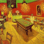 'The Night Cafe' by Vincent Van Gogh. Image courtesy Wikipedia.