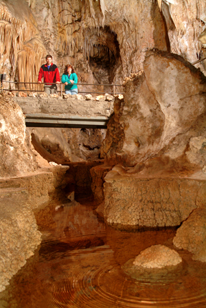 Longfellow's Bathtub, Carlsbad Caverns National Park. NPS Photo by Peter Jones.