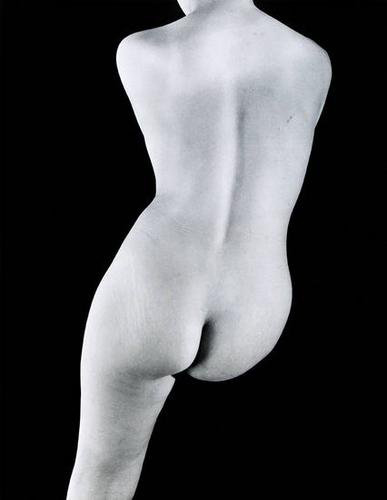 Erwin Blumenfeld created 'Untitled (Nude)', a gelatin silver print, circa 1943. Image courtesy Bloomsbury. 