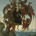 Michelangelo's ‘The Torment of Saint Anthony,’ circa 1487–88, oil and tempera on panel, 18 1/2 inches by 13 1/4 inches. Image courtesy Kimbell Art Museum, Fort Worth, Texas.