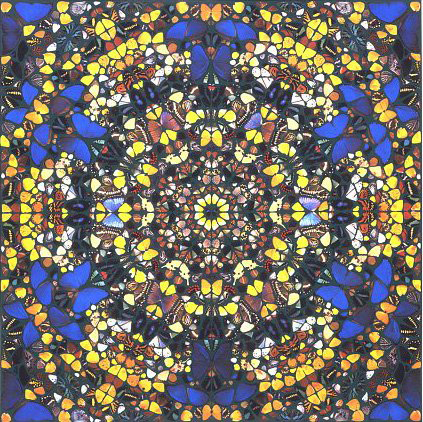 Damien Hirst, Cathedral, 2007. Estimate $26,000-$28,000. Image courtesy LiveAuctioneers.com/Santa Monica Auctions.
