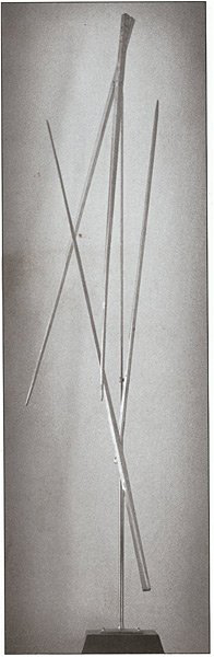 George Rickey, 8 Lines, stainless-steel sculpture, 1963-87. Estimate $80,000-$100,000. Image courtesy LiveAuctioneers.com/Santa Monica Auctions.