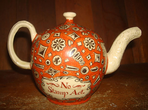 Rare American Colonial &#8216;protest&#8217; teapot brews six-figure price in UK auction