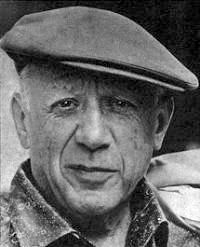 Pablo Picasso. Public domain image courtesy Wikimedia Commons.