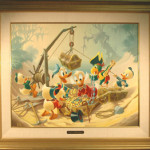 'Return to Morgan's Island' by Carl Barks (creator of Scrooge McDuck), oil-on-Masonite, 1985, one of the famed Disney artist's paintings that will be on display at Geppi's Entertainment Museum, Baltimore, beginning July 17, 2009.
