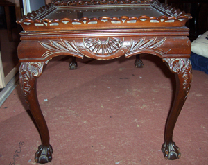 Could this be the 'missing link' - the fabled Chippendale coffee table?