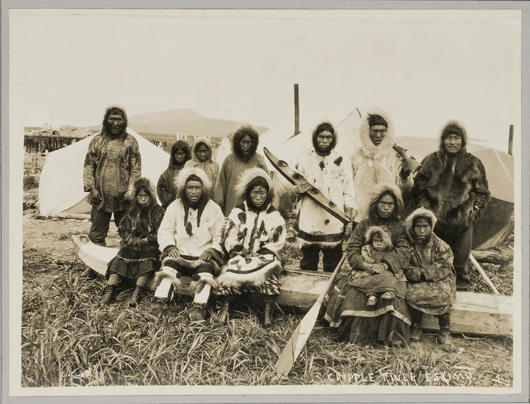 Early Alaskan photo album by Beverly Dobbs, est. $2,500-$3,500. Image courtesy Cowan's Auctions.
