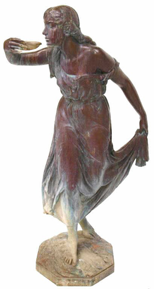 Bronze statue to create a splash at Austin Auction Gallery, Sept. 13