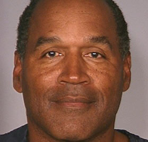 Official police mugshot of O.J. Simpson, Las Vegas Metropolitan Police Department