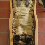 Mummy at The Vatican, photographed Dec. 18, 2006 by Joshua Sherurcij.