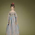 Important portrait-type carved-wood doll, Germany, circa 1820, 39 inches. Richard Wright is believed to have acquired the doll via private treaty sale through Sotheby's London in the 1980s. Undocumented anecdotal history purports that the doll was commissioned by a member of the Dutch Royal Family. Estimate $40,000-$60,000. Image courtesy Skinner Inc.