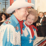 Roy Rogers and Dale Evans attended the 61st Academy Awards in 1989. Photo by Alan Light, courtesy Wikimedia Commons.