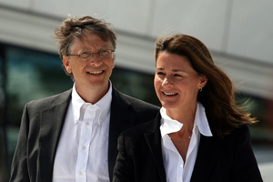 Bill and Melinda Gates during their visit to the Oslo Opera House in June 2009. Photo by Kjetil Ree, obtained through Wikimedia Commons.