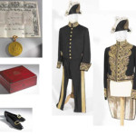 Ceremonial uniforms of Sir Edward Carson as Solicitor General of the United Kingdom of Great Britain and Ireland, estimate $75,000-$105,000. Image courtesy LiveAuctioneers.com and Whyte’s.