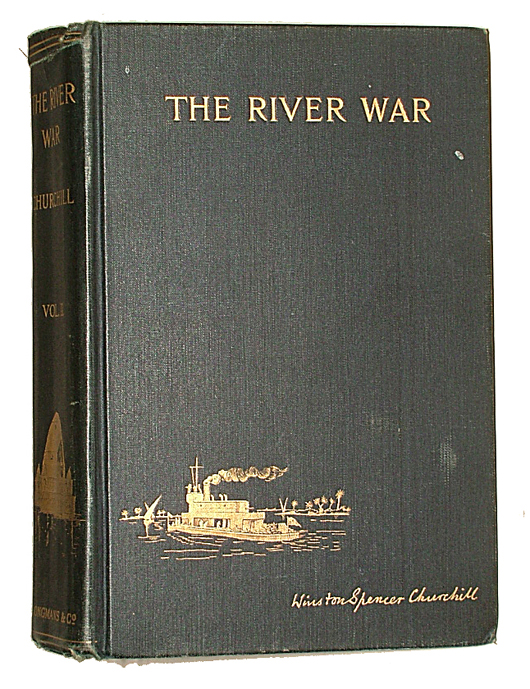 An American buyer offered £1,900 ($3,170) for this two-volume first edition of Winston Churchill's 'The River War' (1899) at Dreweatts' Godalming rooms in late October.