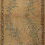 Described as an iconic image of the antebellum lower Mississippi Valley plantation culture, ‘Norman’s Chart’ sold for an astounding $315,999. Image courtesy Neal Auction Co.