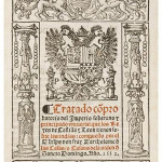 Bartolomé de Las Casas, bishop of Chiapa (1484-1566) compiled a complete set of the Indian tracts, which realized $134,200 at Bloomsbury’s recent sale. Image courtesy of Bloomsbury Auctions