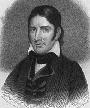 Public domain image of Davy Crockett.
