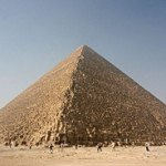 Kheops Pyramid, Image © 2005 Nina Aldin Thune. Sourced through Wikimedia Commons.