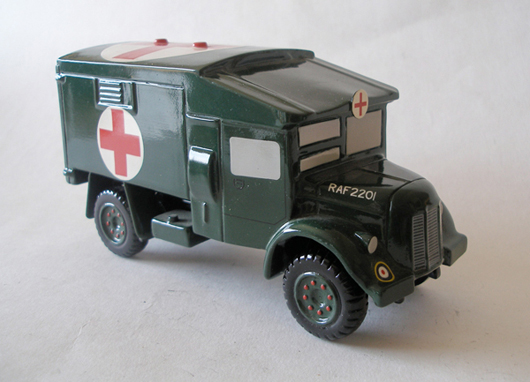1980s-vintage King & Country TK011 Austin K2 Ambulance, one of only 20 made, $1,416.