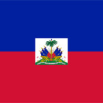 Official Flag of Haiti.