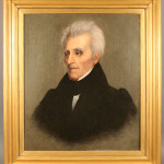 Portrait of Andrew Jackson, painted 1836 by William Stewart Watson and given by the president to an Alabama supporter, sold for $36,320. Image courtesy of Case Auctions.