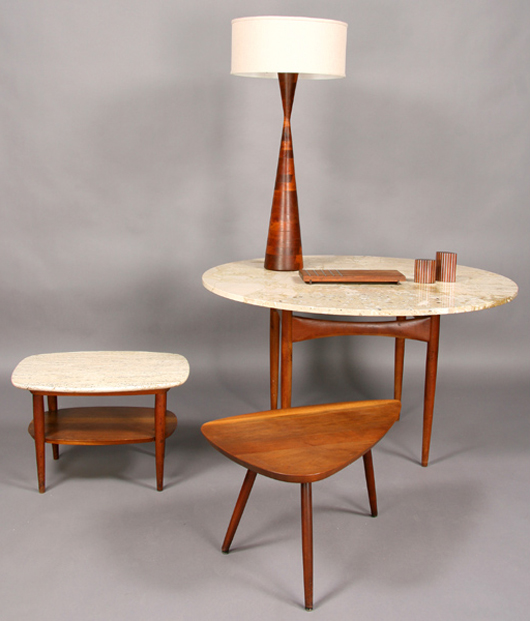 Furniture by Powell. Image courtesy Kamelot Auctions.