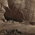 Timothy H. O'Sullivan (American, 1840-1882) shot this view of ancient ruins in the Canyon de Chelle. The albumen print is from the 'Geographical explorations and surveys west of the 100th meridian,' sponsored by the War Department, Corps of Engineers, U.S. Army, in the early 1870s. Image courtesy of Wikimedia Commons