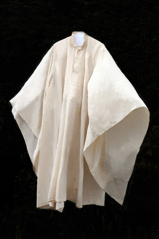 The British Antique Dealers' Association will hold a loan exhibition of celebrity memorabilia at their March fair in London which will feature this robe reputedly once worn by T.E. Lawrence (Lawrence of Arabia).