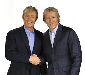 The Keno brothers, Leslie (left) and Leigh (right).