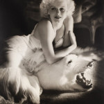 George Hurrell’s portrait of Jean Harlow for ‘Vanity Fair’ measures 36 by 48 inches. The image, signed by the artist, was printed 1979-82. Image courtesy Profiles in History.
