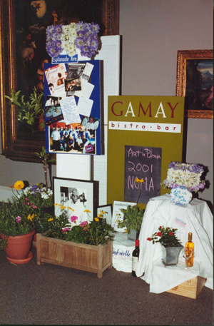Many of New Orleans’ finest restaurants participate in the Art In Bloom event. Image courtesy New Orleans Museum of Art.