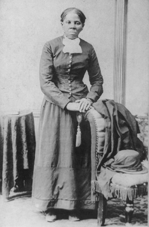 Abolishionist Harriet Tubman led many slaves to freedom. Image courtesy Wikimedia Commons