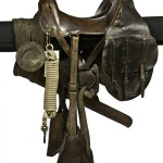 Model 1896 McClellan saddle rig, complete with the saddlebags, lariat, and carbine boot for a Krag carbine, estimated to sell for $3,000-$4,000. Image courtesy Cowan’s Auctions.