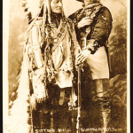 Photo of Chief Sitting Bull and "Buffalo Bill" Cody, which sold in a May 24, 2007 auction. Image courtesy LiveAuctioneers.com Archive and Lyn Knight Auctions.