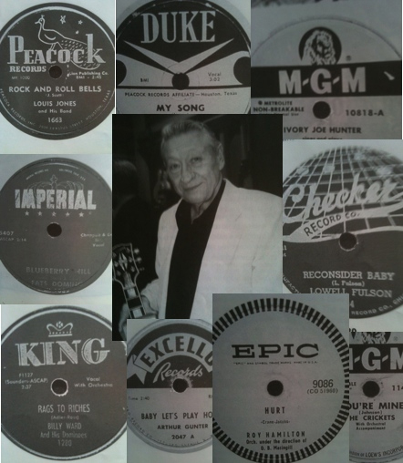 Elvis Presley record collection, estimate $180,000-$215,000. Image courtesy Fame Bureau.