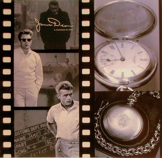 James Dean pocket watch, estimate $43,000-$50,000. Image courtesy Fame Bureau.