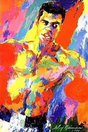 LeRoy Neiman, Ali – Athlete of the Century. Image courtesy Universal Live Auctions.