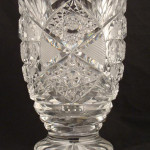 Czech Crystal Vase. Image courtesy of Universal Live Auctions.