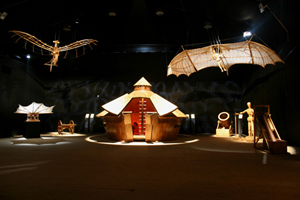 The Museum of the Rockies will host an exhibit of machines made from designs by Leonardo da Vinci. The exhibit will open on May 29 and run through Sept. 11, 2010. Image courtesy Museum of the Rockies.